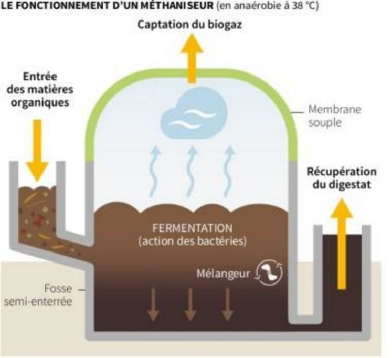 Micro methanisation