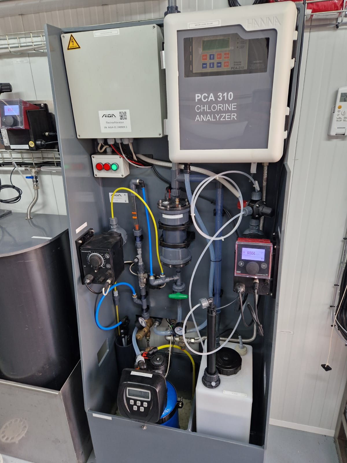 Chloration sur site